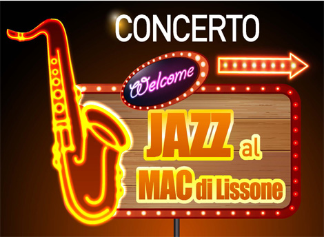 Porzione locandina  Concerto jazz con la Jazz Band "Lady Birds"