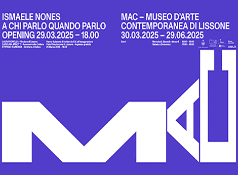MAC Museo d'Arte Contemporanea Lissone - icona Ismaele Nones "A chi parlo quando parlo"