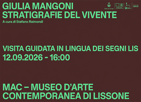 icona | Arte senza barriere al MAC di Lissone - visita guidata in lingua dei segni LIS - 12.09.2026 