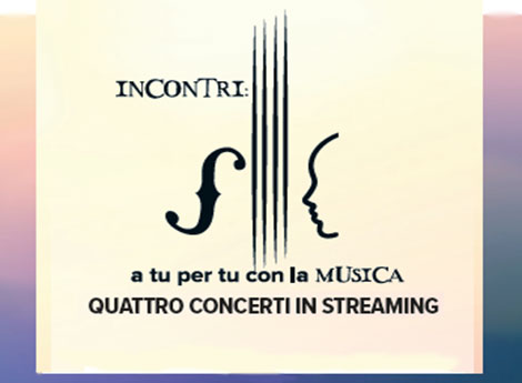 frammento locandina Incontri: a tu per tu con la Musica