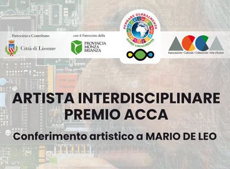 icona | "Artista interdisciplinare” - Premio ACCA