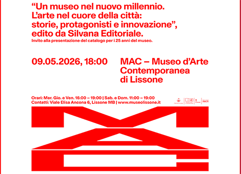 icona | MAC Lissone 2000 - 2025 | Serata di presentazione del catalogo realizzato in occasione dei 25 anni del Museo