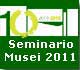 Logo 10 anni Museo arte contemporanea Lissone 