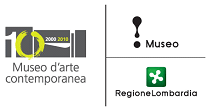 Logo decennale Museo d'arte contemporanea