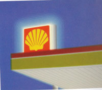 Shell, 2002 - olio su tela, cm. 100x80 