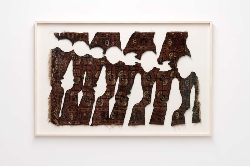 Ariel Schlesinger, Untitled (Burnt Carpet)