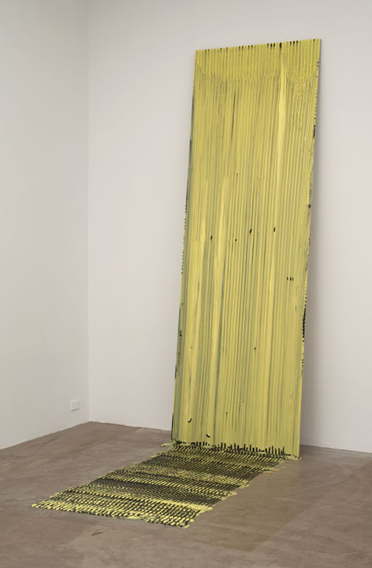 Alexis Harding, Temporary Wet Painting No. 12, 2010, installazione site specific