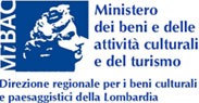 Logo Ministro dei beni e delle attività culturali e del turismo - direzione regionale per i bei culturale e paesaggistici della Lombardia