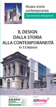 Miniatra particolare manifesto "IL DESIGN DALLA STORIA ALLA CONTEMPORANEITÀ"