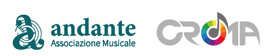 Logo Andante Associazione Musicale e CROMA
