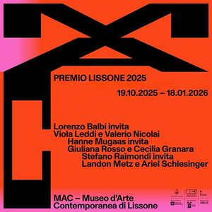 icona PREMIO LISSONE 2025 - 19 ottobre 2025 - 18 gennaio 2026
