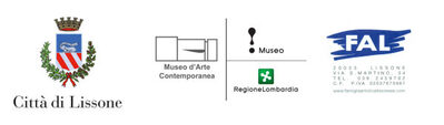 Loghi: Città di Lissone, Museo d'arte contemporanea Regione Lombardia, FAL Famiglia Artistica Lissonese