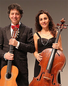 Comune Lissone - MUSICA AL MUSEO 2021 -  MARCELLA SCHIAVELLI violoncello, ROBERTO PORRONI chitarra