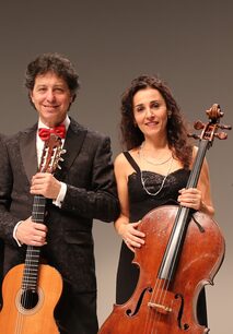 Comune Lissone - MUSICA AL MUSEO 2021 -  MARCELLA SCHIAVELLI violoncello, ROBERTO PORRONI chitarra