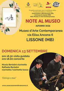 miniatura locandina "Note al Museo - Dialogo a due"