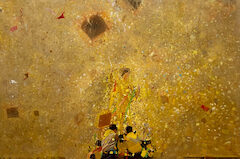 Festival (oro) | 2021 | oro e olio su tela | 145x220 cm